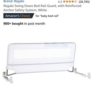 Regalo White Bed Rail Guard